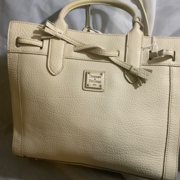 Dooney&Bourke Off white Leather shoulder bag - Picture 3 of 9